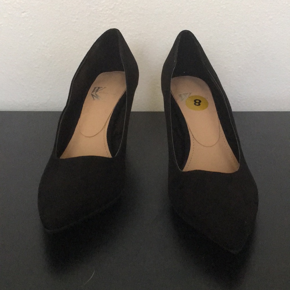 Black heels
